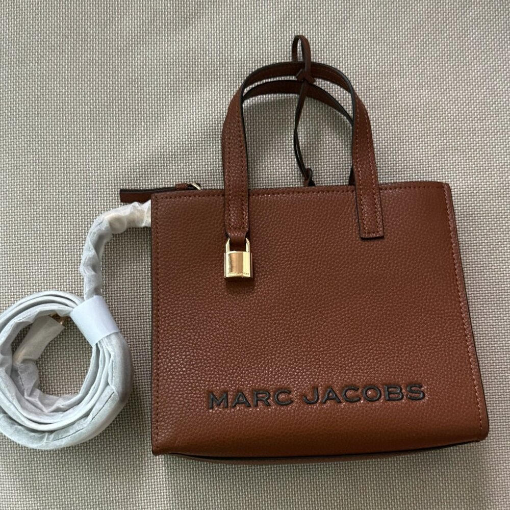 Brand new Marc Jacobs brown leather tote